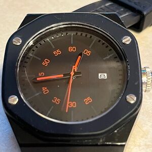 Reebok Black and Orange wristwatch